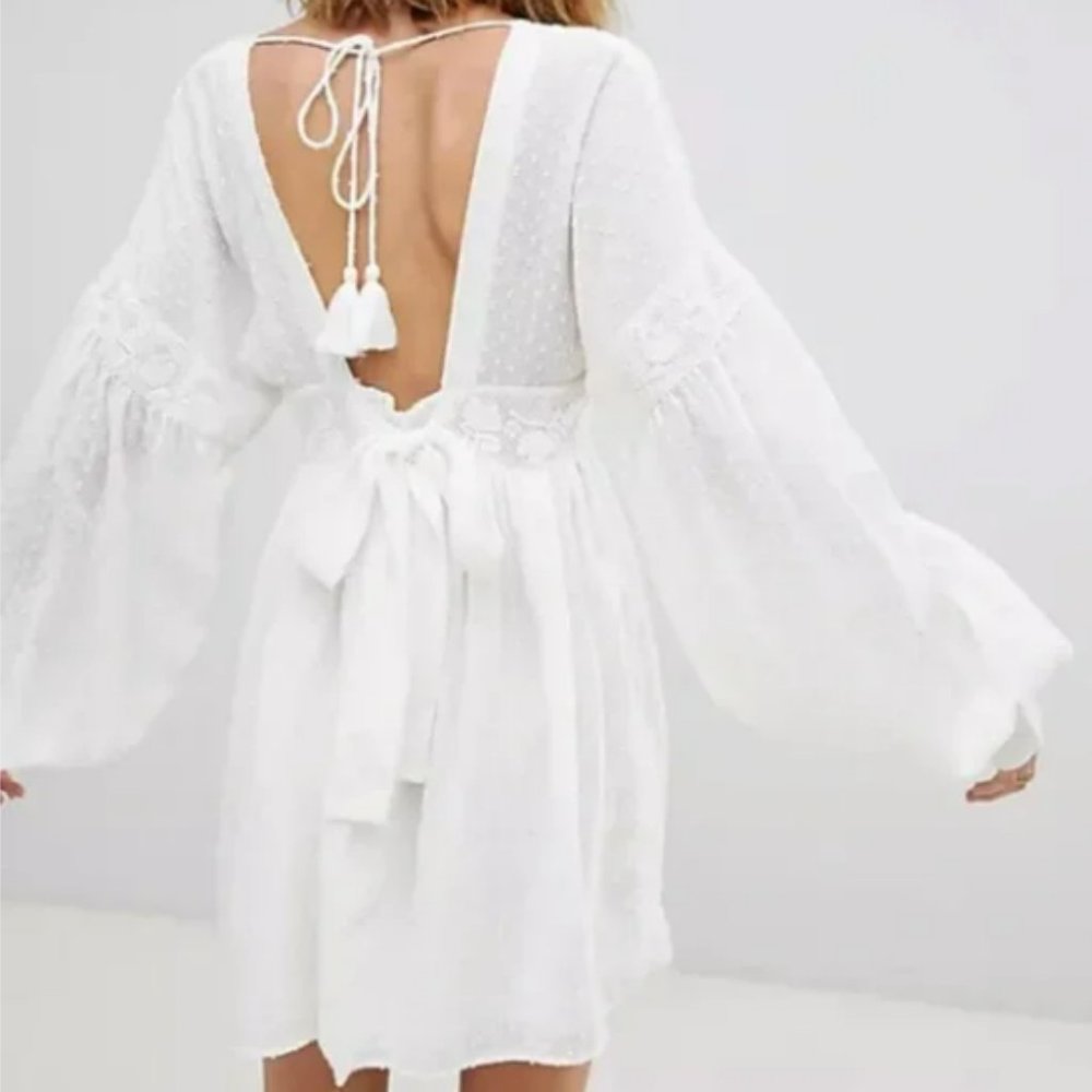 Free People White Dress